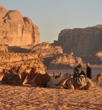 Beduinos en Jordania