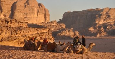 Beduinos en Jordania