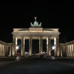 Puerta Brandenburgo de Noche