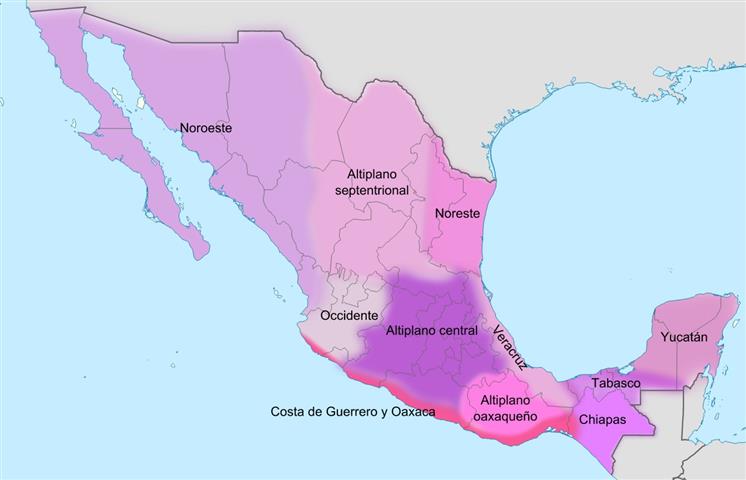 Dialectos en México