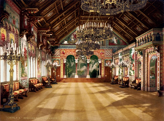 Neuschwanstein Interiores