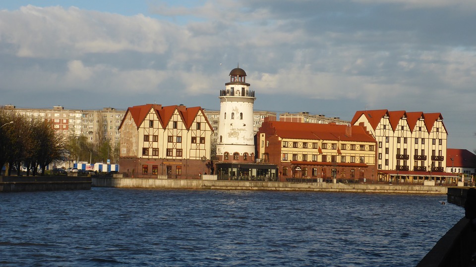 Kaliningrado vistas zona río