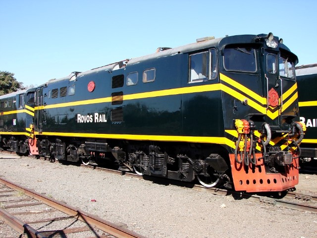 Rovo Rail máquina locomotora