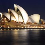 Opera de Sydney Vista Nocturna