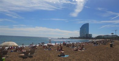 Playas de Barcelona en Verano