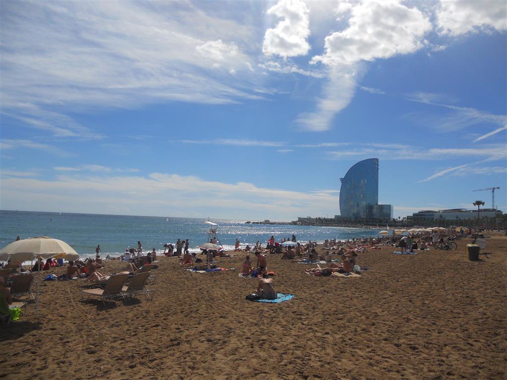 Playas de Barcelona en Verano