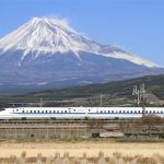 Shinkansen y el monte Fuji