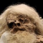 Hombre de Sal en museo de Irán