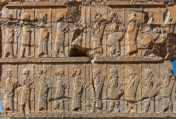 Inscripciones antiguas de Persépolis